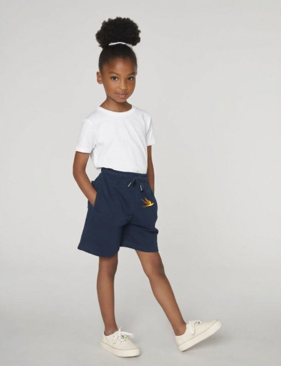 Short de jogging enfant LEGENDAILIA en coton biologique