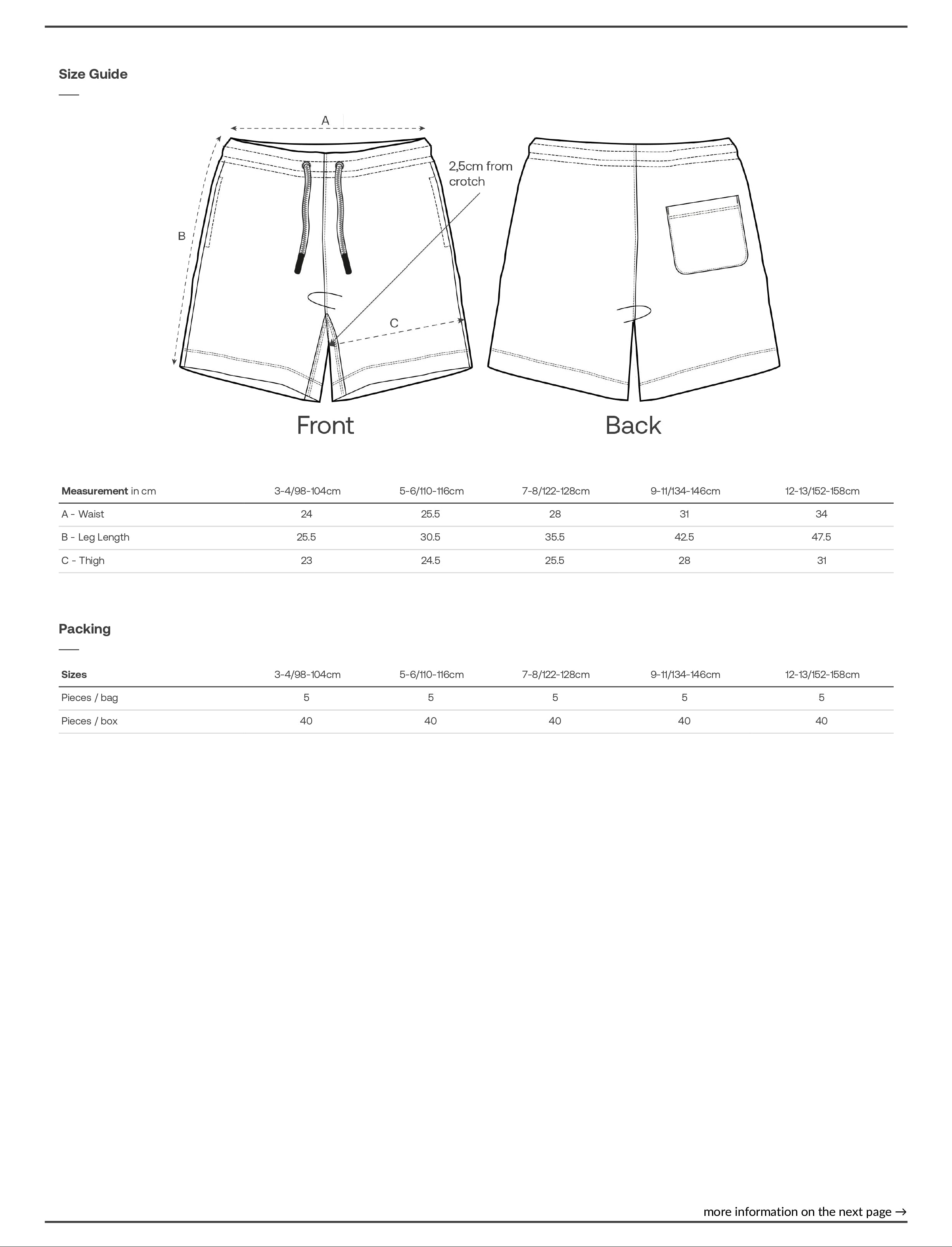 Short de jogging enfant en coton biologique | LEGENDAILIA