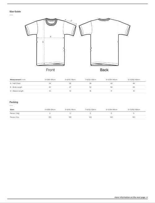 T-shirt enfant Iconic en coton biologique | LEGENDAILIA