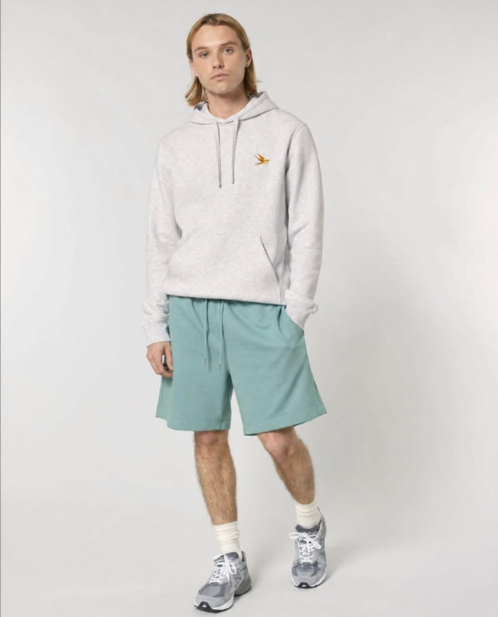 Short de jogging unisexe French Terry LEGENDAILIA en coton biologique